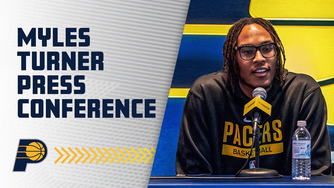 Myles Turner Press Conference (January 30, 2023) | Indiana Pacers - YouTube