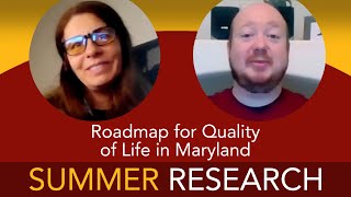 Student Research Provides Roadmap for Quality of Life in Maryland