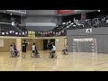 【競技の部Ⅱ 決勝戦】knockü sc vs lbh：第21回日本車椅子ハンドボール競技大会in堺