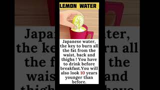 Japanese water for weight loss|how to lose weight fast|Amazing water to reduce fat#weightloss#foryou