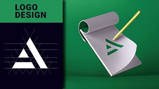 How To Modern Logo Design Using Grid in Adobe Illustrator Tutorial