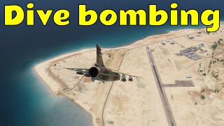 Mirage F-1 Dive bombing tutorial