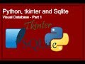 Python, SqLite and Tkinter [part 1]