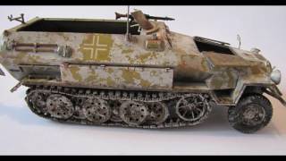 Sd.Kfz.251/9 Ausf.D,TAMIYA 1/35  , Sd.Kfz.251/1 Ausf.B, ZVEZDA 1/35