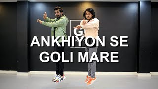 Ankhiyon Se Goli Mare | Dance Cover | Bollywood Dance | Deepak Tulsyan Choreography