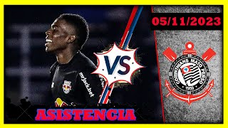 HENRY MOSQUERA VS CORINTHIANS 2023 ASI FUE SU PARTIDO CON RB BRAGANTINO JUGO 56'