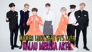 Momen Lucu Saat BTS Lupa Kalau Mereka Artis