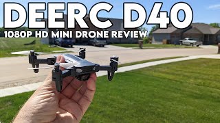 DEERC D40 Mini HD 1080p Camera Drone Review