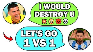 Messi vs Ronaldo 1v1 – Who Wins?