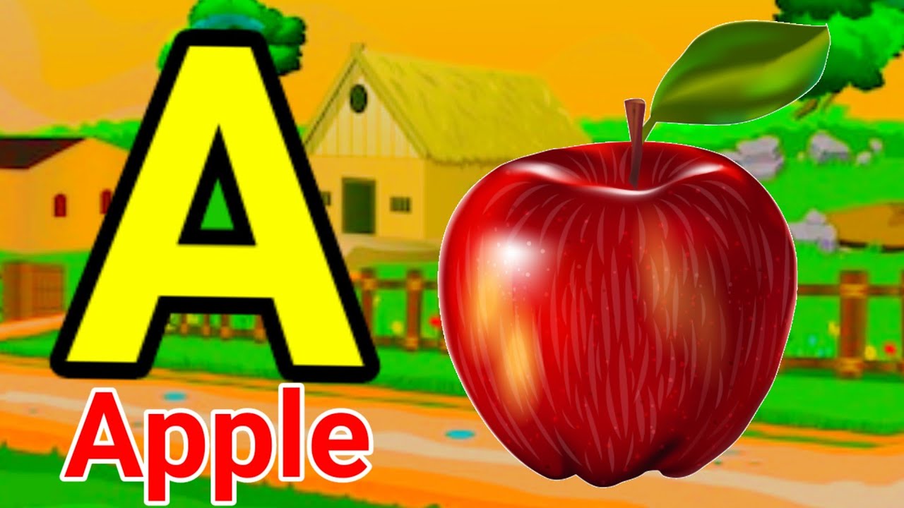 A For Apple B For Ball | Abcd Abcd | Abcd Song | Alphabet Song | Abcd ...