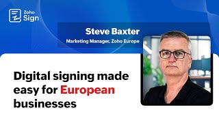 eSign for Europe | eIDAS | Qualified Electronic Signatures | QES | Digital Signature for businesses