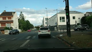 Driving in Paris's highway | IDF | France