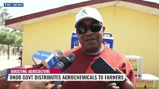 Ondo Govt Distributes Agrochemicals To Farmers To Boost Agriculture