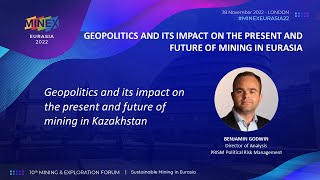 MINEX Eurasia 2022 - Benjamin Godwin, PRISM Political Risk Management