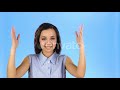 woman is laughing loud and pointing with her finger to camera stock footage envato elements