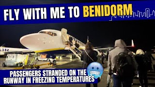 Benidorm Travel Day - CHAOS on The RUNWAY! DUB to ALC on Ryanair FR 7062