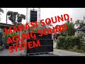 CEK SOUND, AGUNG SOUND SYSTEM