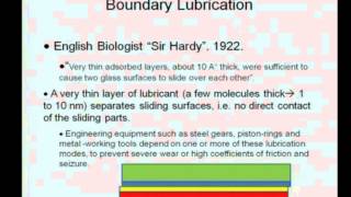 Lubrication and Lubricants