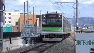 石巻あゆみ野駅の仙石線・仙石東北ライン通過動画