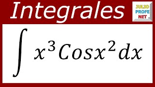 INTEGRACIÓN POR SUSTITUCIÓN Y PARTES - Ejercicio 3