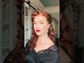 1940’s half up hair tutorial ♥️ love vintage hairstyles hairtutorial vintage hair