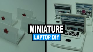 How to Make a Miniature Laptop Computer