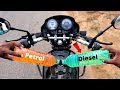 PUTTING DIESEL + PETROL IN BIKE | क्या डीजल से बाइक चल सकती है? Let's Test It