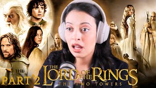 GOT FAN WATCHES *The Lord of the Rings: The Two Towers (2002)*| First Time Reaction | Part 2/2