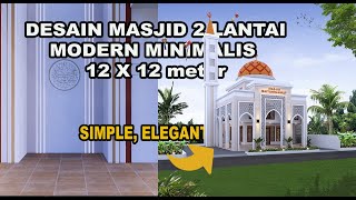 DESAIN MASJID MODERN MINIMALIS