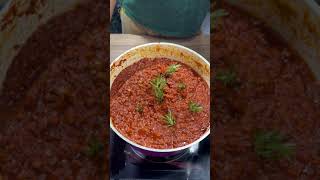 ፓስታ (ስፓጌቲ) በስጋ Spaghetti with Meat sauce bologna