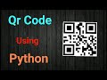 How to create QR code using python | python projects | priyansh jain