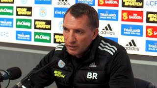 Leicester v Liverpool - Brendan Rodgers - Pre-Match Press Conference