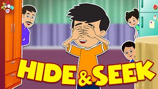 Hide and Seek | लुकाछिपी | Hindi Stories | Hindi Cartoon | हिंदी कार्टून | Puntoon Kids Hindi