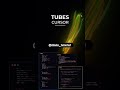 Tubes Cursor | HTML | CSS | JS | #coding #3danimation #cursor #shortsfeed #shorts #viral #webdevelop