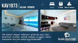 Kiralık Villada Tatil - Villa Tanıtımı - İlan No: KAV1973