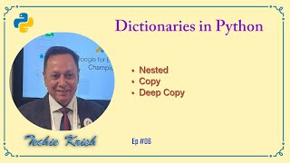 Nested, Copy in the Python Dictionary | CBSE | AISSCE