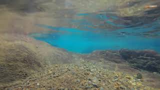 高原龍神川の水の中の世界 Japan River Underwater Movie 龍神 パワースポット巡り 奈良県 川上村 高原川