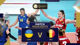 Ukraine vs. Belgium - Match Highlights | European Golden League Women 2024