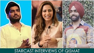 Qismat Starcast Interviews on Punjabi Mania | Sargun Mehta, Ammy Virk, Tania