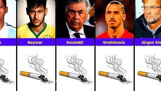 Famous Football Players Who Smoke Cigarettes In Real Life