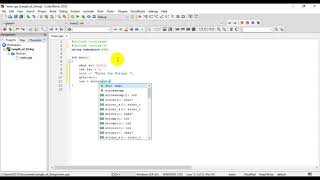 Find Length of String using strlen() Function