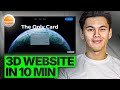 How to Create a 3D Website with Base44 (No Coding + AI)