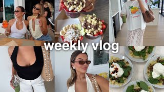 weekly vlog 💌 viral turkish pasta, JHM planning, new sunnies + outfits