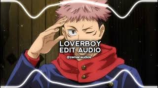 LOVERBOY A Wall Edit Audio