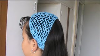 Cintillo Para el Cabello En Crochet