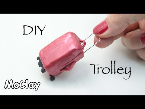 DIY Dollhouse - How to make a mini travel trolley DIY Dollhouse - How to make a mini travel trolley