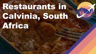 Restaurants in Calvinia, South Africa