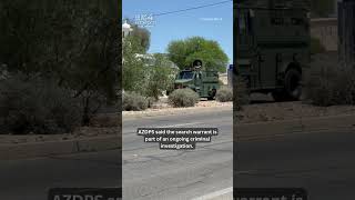 SWAT team serves search warrant in midtown Tucson