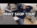 Lazy Millennial Digital Print Shop Tour, Starting Book Magazine Printing Binding Publishing Business