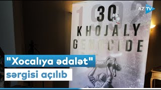 Tbilisidə Xocalı soyqırımına həsr olunan sərgi keçirilib